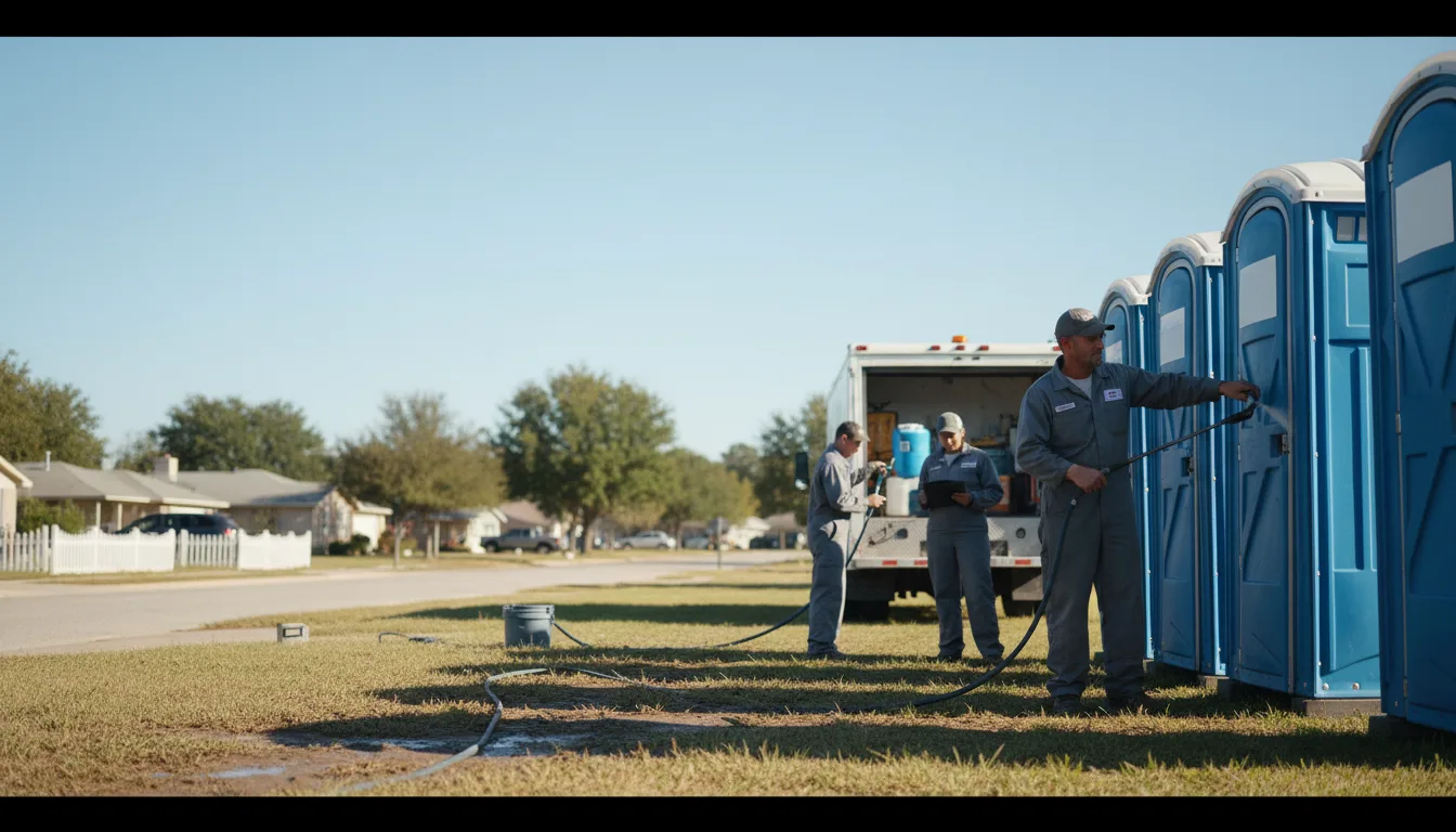 Long-Term Portable Toilet Rental in College Grove, TN near me